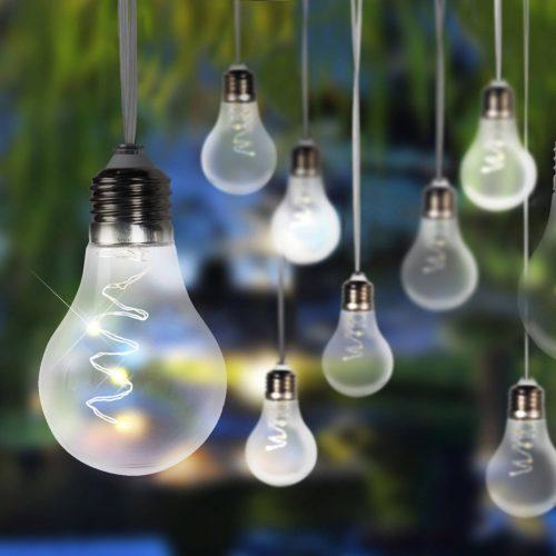 33708-10 LED napelemes fényfüzér