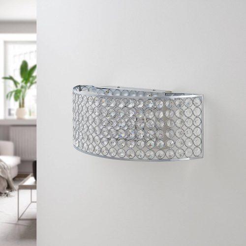 Alizee LED üvegkristály fali lámpa