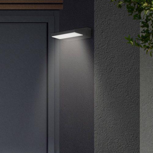 Bergen LED kültéri fali lámpa fekete 4000K