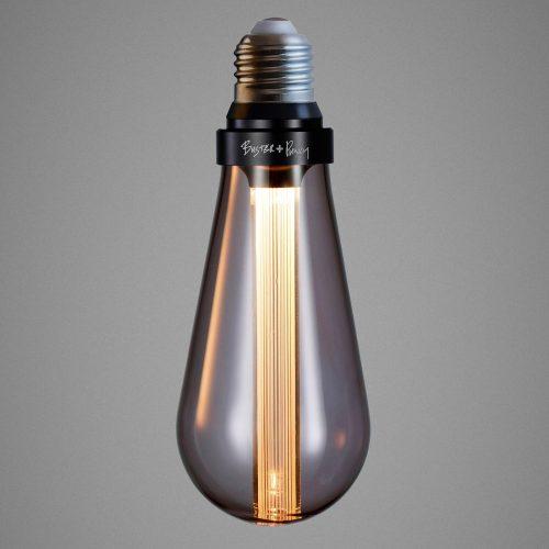 Buster + Punch LED izzó E27 2W dimm. füstös