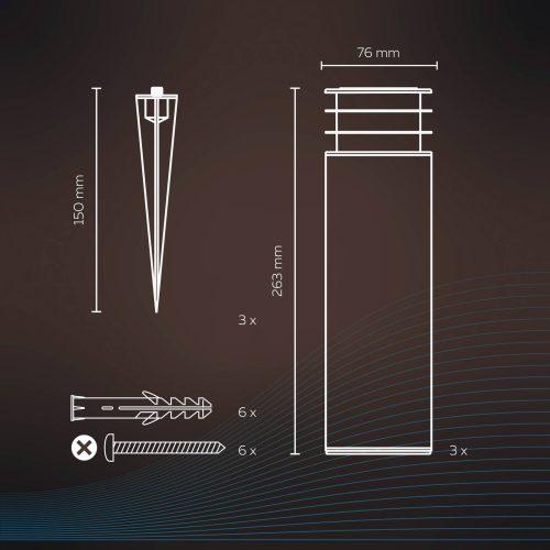 Calex Smart Outdoor Garden Post