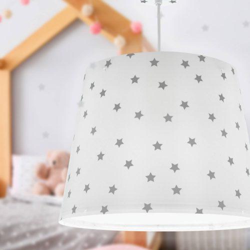 Dalber Star Light gyermek függőlámpa fehér