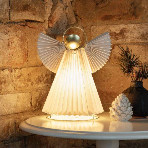 Deco világítás papír angyal mini