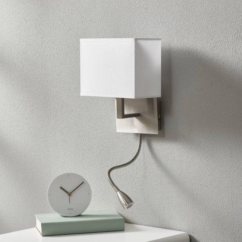 Fali lámpa 6519 LED olvasólámpával