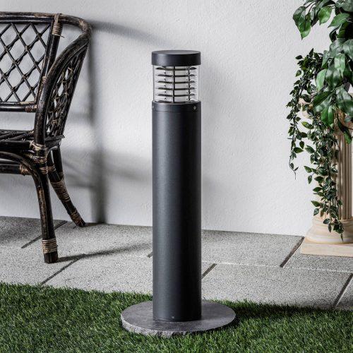 Grafitszürke LED ösvény lámpa Lucius - 65 cm magas