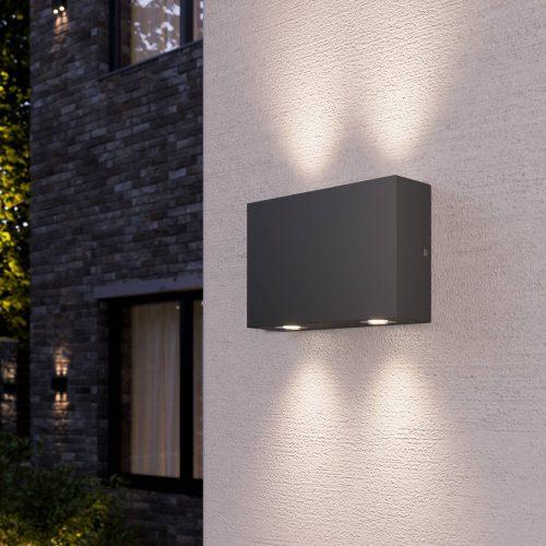 Henor sarok kültéri fali lámpa 4 LED-del