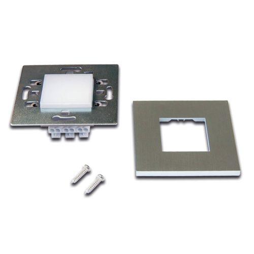 LED Wall F beép. fali lámpa nemesacél optika 1