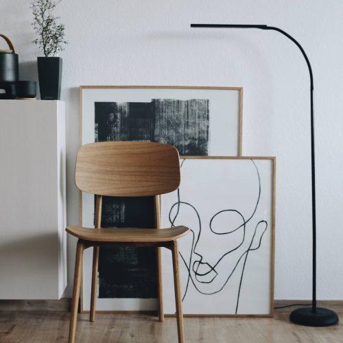 LED állólámpa MAULpirro fényerőszabályzó