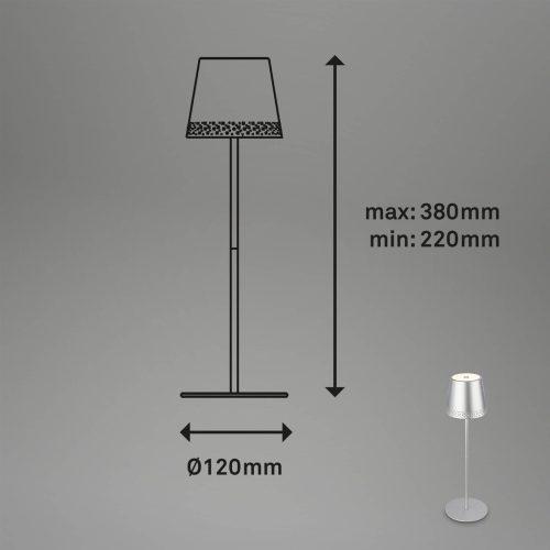 LED asztali világítás Kiki akku 3 000 K