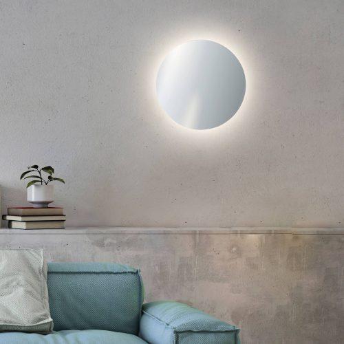 LED-es fali lámpa elem Puntua Ø 25 cm króm