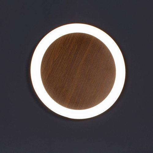 LED fali lámpa Morton 3-Step-dim fa hatású 30 cm