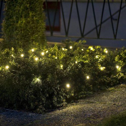 LED fényháló 64 lángú