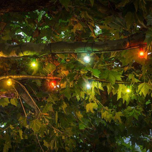 LED fénylánc sörkert hosszabbító