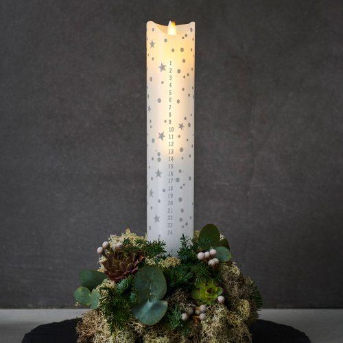 LED gyertya Sara Calendar