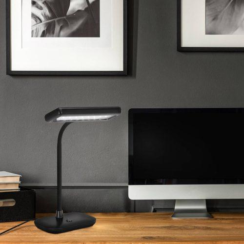 LED íróasztal lámpa 7488-015 fekete 6500K