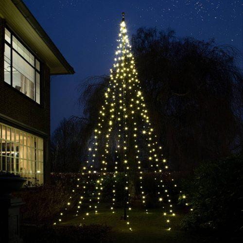 LED karácsonyfa pólus nélkül