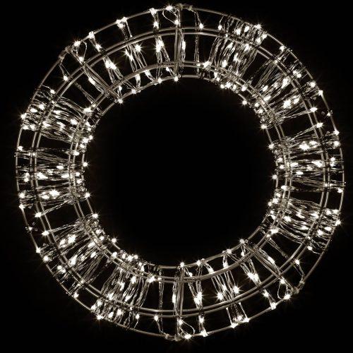 LED karácsonyi koszorú