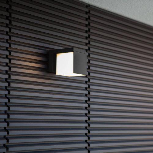 LED külső fali lámpa Cuba 1 izzós fekete