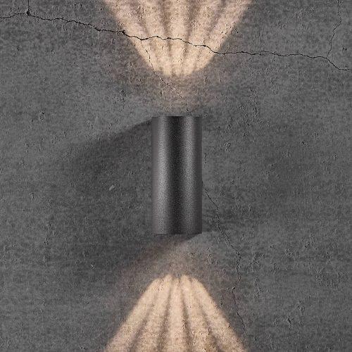 LED kültéri fali lámpa Asbol sablonokkal