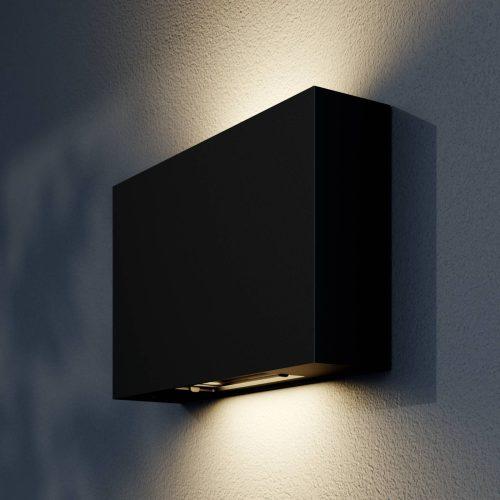 LED kültéri fali lámpa Isalie s.szürke színben