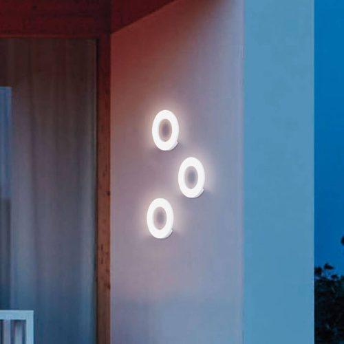 LED kültéri fali lámpa Santorini