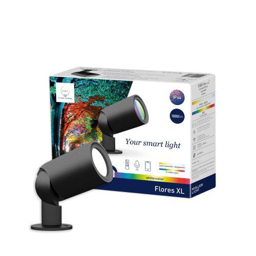 LED kültéri spotlámpa Flores XL
