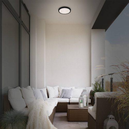 LED mennyezeti világítás Runa csillagos ég fekete