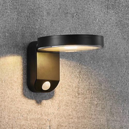 LED napelemes fali lámpa Rica Round