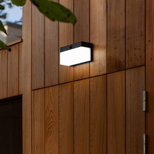 LED napelemes külső fali világítás Fran