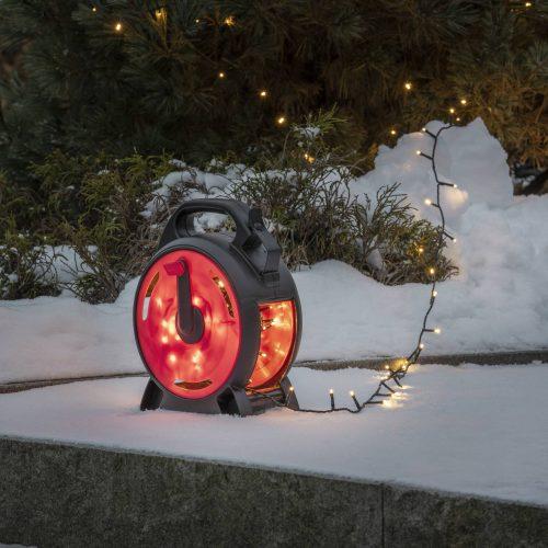 LED tündérfények Micro meleg fehér 400-as láng 27