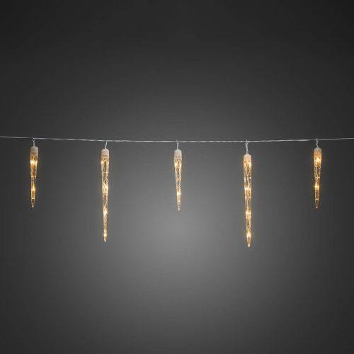 LED tündérfények jégcsap 500 cm