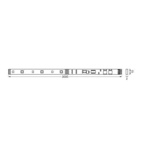 LEDVANCE Flex távoli LED-szalag IP20 RGBW