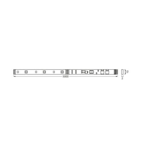 LEDVANCE Flex távoli LED-szalag IP20 RGBW