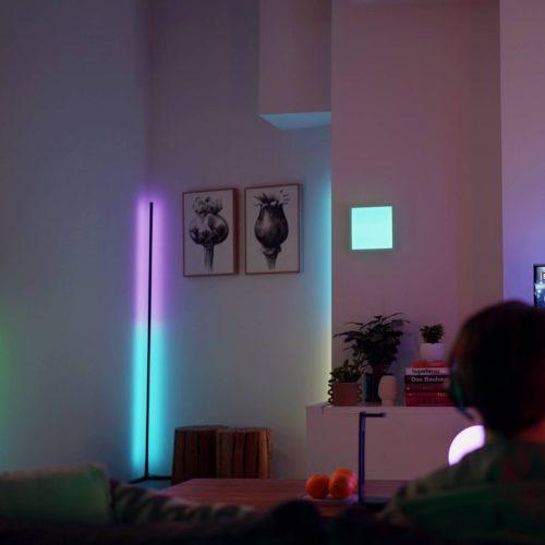 LEDVANCE SMART+ WiFi Floor Sarok állólámpa fekete 200 cm