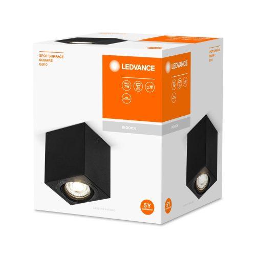 LEDVANCE Surface Square mennyezeti GU10 fekete