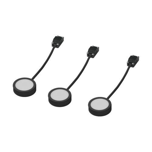 LEDVANCE Undercabinet Puck bútor spot 3 db fekete