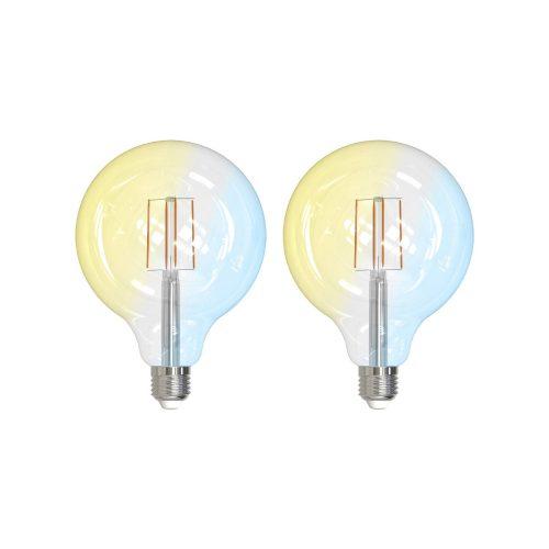 LUUMR Smart LED izzószál készlet 2 darab E27 G125 7W világos Tuya