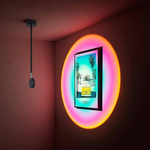 Lindby Edonita LED mennyezeti lámpa effektfénnyel