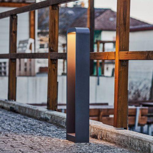 Lindby Emima LED ösvény lámpa alumínium 80 cm