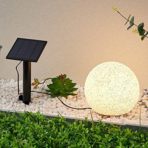 Lindby Hamela LED napelemes deco lámpa