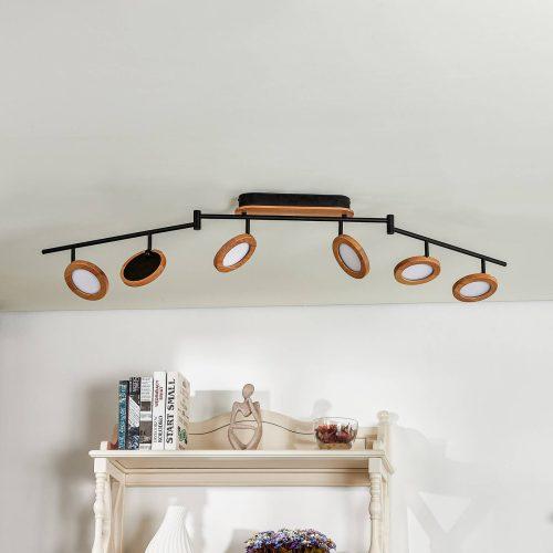 Lindby Manel LED spotlámpa fa 6 izzós