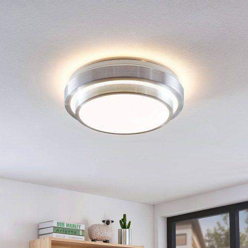 Lindby Naima LED alu mennyezeti lámpa kerek 34 cm