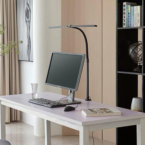 Lindby Nilay Homeoffice LED csíptetős lámpa dimm