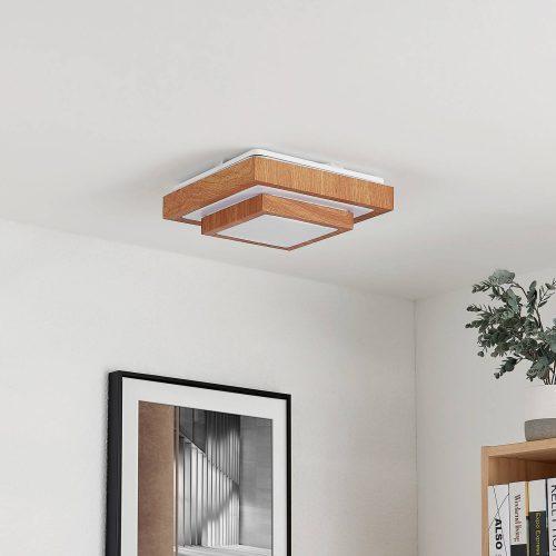 Lindby Tiril LED mennyezeti lámpa szögletes 27cm