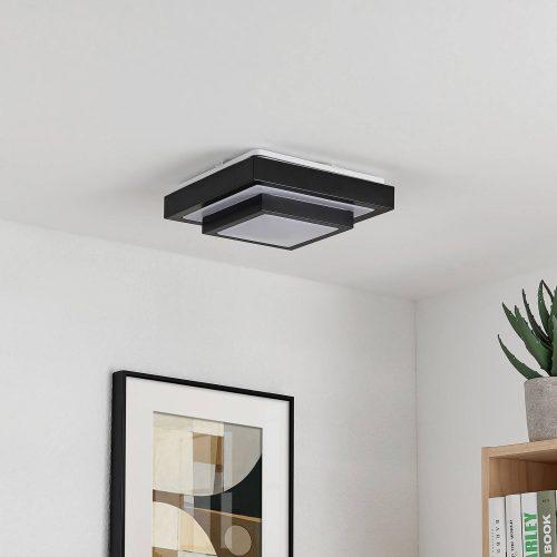 Lindby Vilho LED mennyezeti lámpa szögletes 27cm