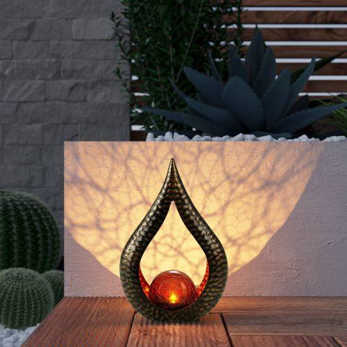 Lindby Yonca LED napelemes deco lámpa 27