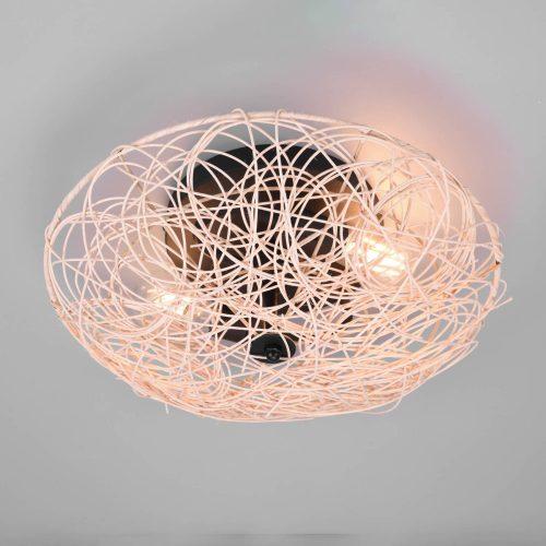 Lovis mennyezeti lámpa rattan fonatból Ø 40 cm