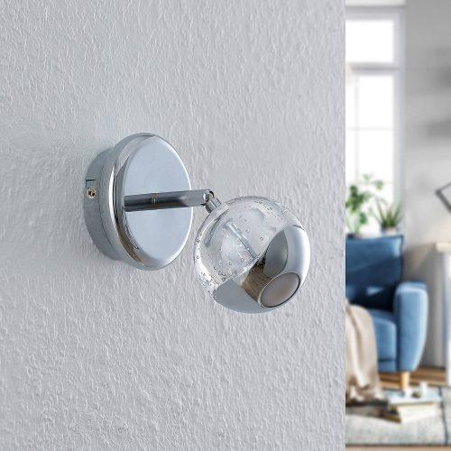 Lucande Kilio LED-spot üveg ernyővel