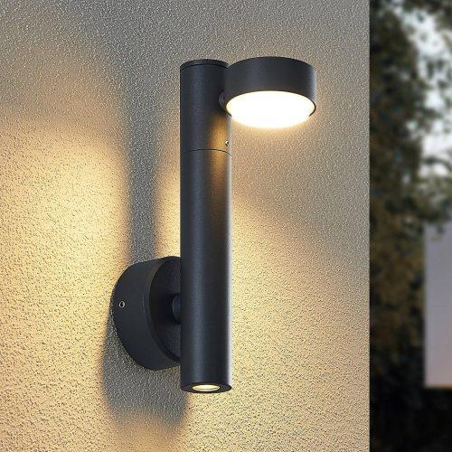 Lucande Kynlee LED kültéri fali lámpa