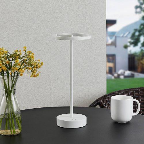 Lucande LED-es újratölthető asztali lámpa Halona